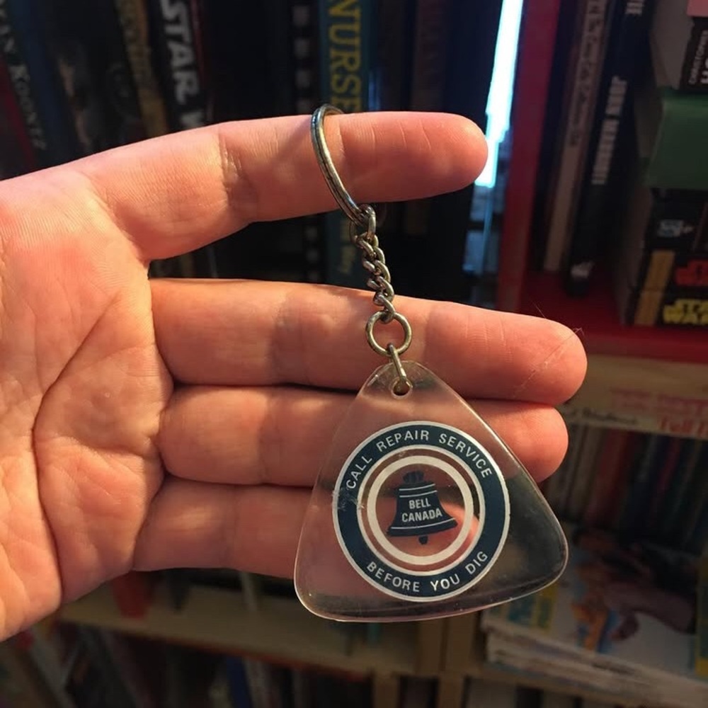 B E L L Telephone Canada keychain